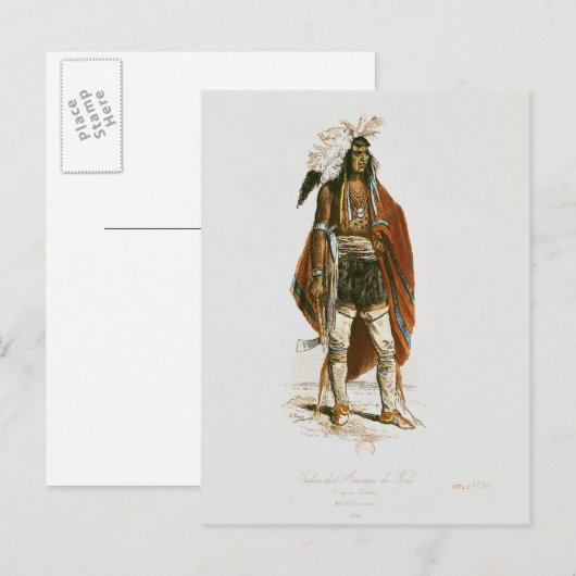 Noord-Amerikaans Briefkaart (Voorkant / Achterkant)