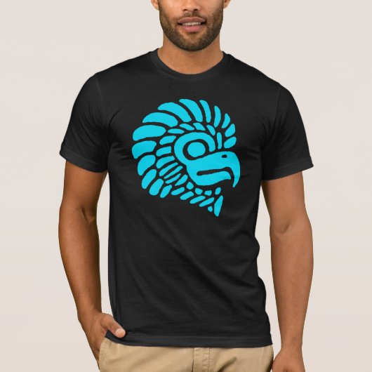 Noord-Amerikaans Eagle Design T-shirt (Voorkant)