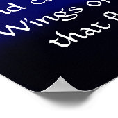 Noord-Amerikaans Indiaas gebed Poster (Hoek)