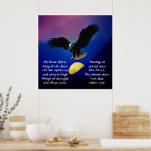 Noord-Amerikaans Indiaas gebed Poster (Keuken)