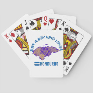 Noord-Amerikaans land Honduras Pokerkaarten