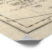 Noord-Amerikaans Poster voor  kaart (Hoek)