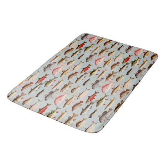  Noord-Amerikaans vispatroon Badmat (Gekanteld)