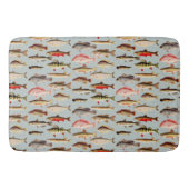  Noord-Amerikaans vispatroon Badmat (Voorkant)