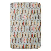  Noord-Amerikaans vispatroon Badmat (Voorkant Verticaal)