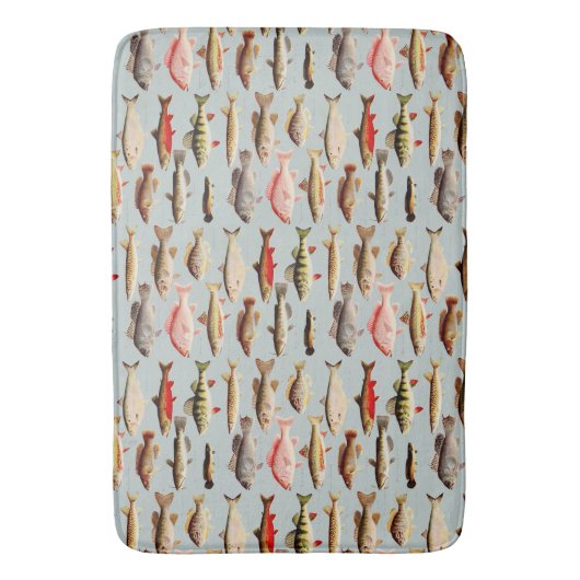  Noord-Amerikaans vispatroon Badmat (Voorkant Verticaal)