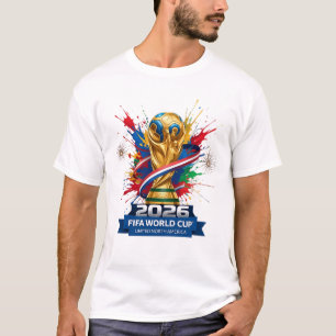 Noord-Amerikaans Voetbal 2026 Voetbal Festival T-shirt