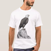 Noord-Amerikaanse Bald Eagle T-shirt (Voorkant)