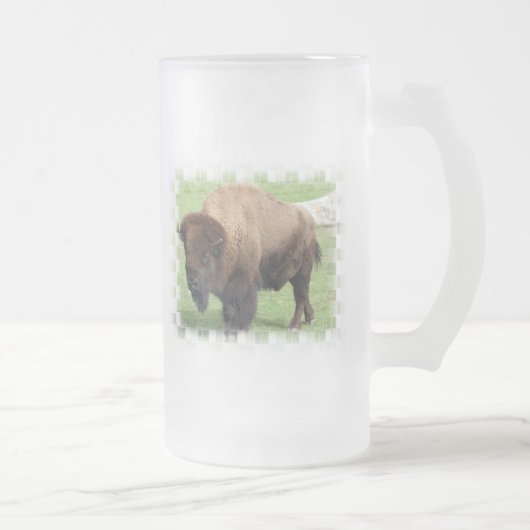 Noord-Amerikaanse Bison Frosted Beer Mok (Rechts)