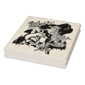 Noord-Amerikaanse Coyote Art Kleurplaat Rubberstempel (Stempel)