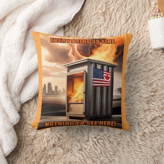 Noord-Amerikaanse eenheid: omhoog gaan in rook Kussen (Deken)