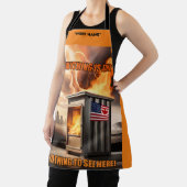 Noord-Amerikaanse eenheid: omhoog gaan in rook Schort (Insitu)