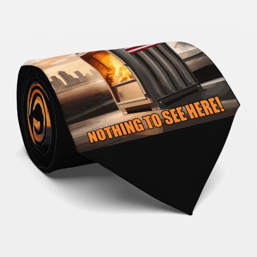 Noord-Amerikaanse eenheid: omhoog gaan in rook Stropdas (Opgerold)