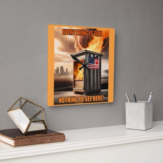 Noord-Amerikaanse eenheid: omhoog gaan in rook Vierkante Klok (Kantoor)