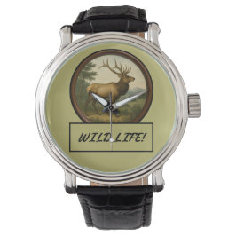 Noord-Amerikaanse Elk eWatch Horloge