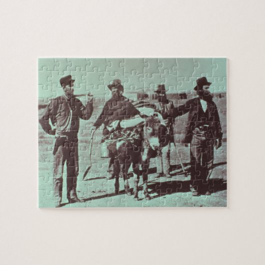 Noord-Amerikaanse goudgravers, c.1849 (foto) Legpuzzel (Horizontaal)
