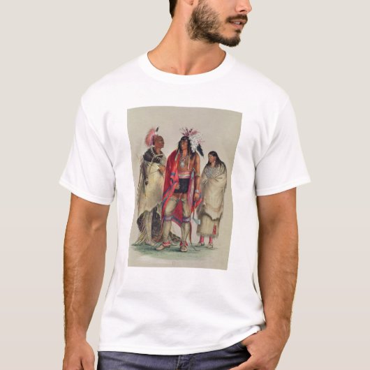 Noord-Amerikaanse Indiërs, c.1832 T-shirt (Voorkant)
