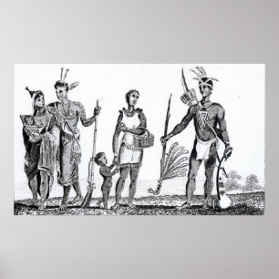 Noord-Amerikaanse Indiërs Poster