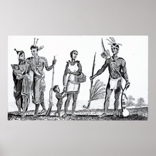 Noord-Amerikaanse Indiërs Poster (Voorkant)