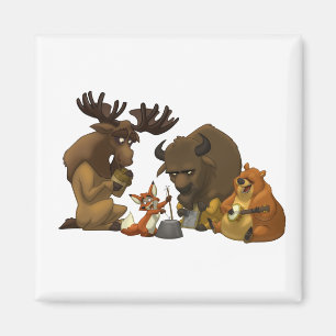 Noord-Amerikaanse Jug Band Magnet