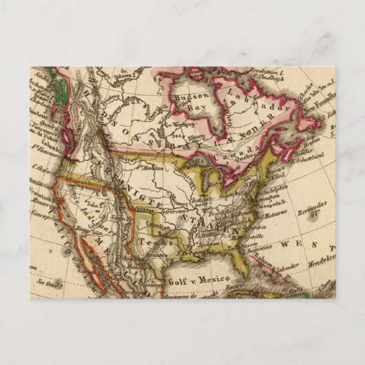 Noord-Amerikaanse kaart 2 (Voorkant)