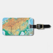 Noord-Amerikaanse kaart Bagagelabel (Voorkant horizontaal)