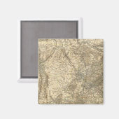 Noord-Amerikaanse kaart Magneet (Voorkant / Achterkant)