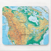 Noord-Amerikaanse kaart Muismat (Voorkant)