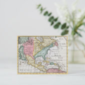 Noord-Amerikaanse Kaart van Noord-Amerika (Staand voorkant)