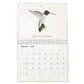 Noord-Amerikaanse kalender voor mensvogels (Feb 2027)