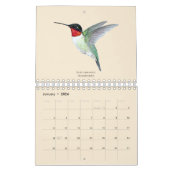Noord-Amerikaanse kalender voor mensvogels (Jan 2026)