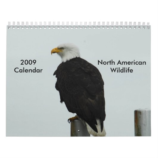 Noord-Amerikaanse kalender voor wilde dieren 2009 (Hoes)