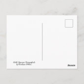 Noord-Amerikaanse mensvogels Briefkaart (Achterkant)