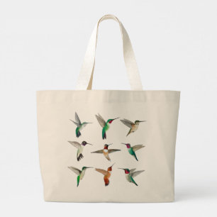 Noord-Amerikaanse mensvogels Grote Tote Bag