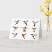 Noord-Amerikaanse mensvogels Kaart (Gele Bloem)