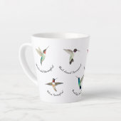 Noord-Amerikaanse mensvogels Latte Mok (Linkerhoek)