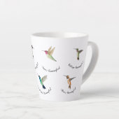 Noord-Amerikaanse mensvogels Latte Mok (Rechterhoek)