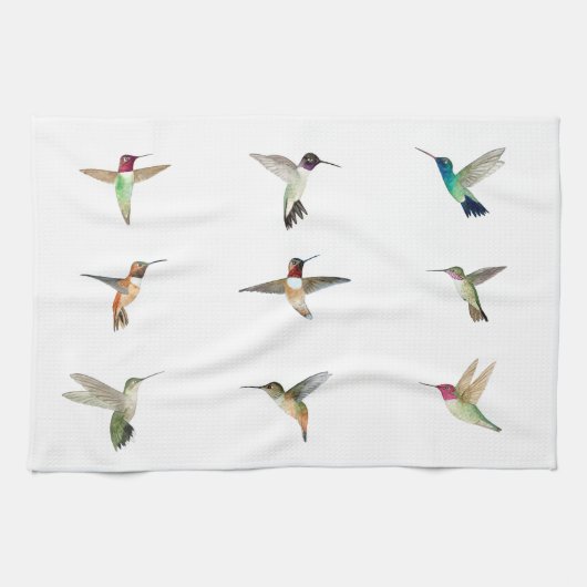 Noord-Amerikaanse mensvogels Theedoek (Horizontaal)