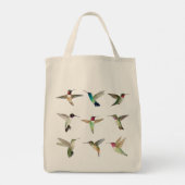 Noord-Amerikaanse mensvogels Tote Bag (Achterkant)