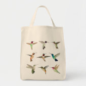 Noord-Amerikaanse mensvogels Tote Bag (Voorkant)