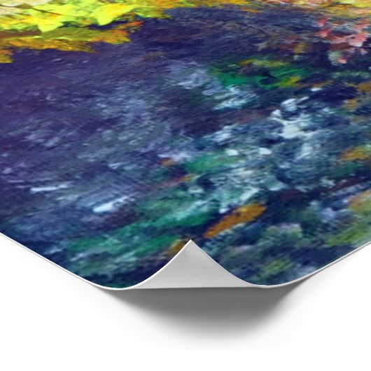 Noord-Amerikaanse Mesmerizing Herfst Landschap Poster (Hoek)