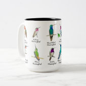 Noord-Amerikaanse Mok voor tweetone koffievogels (Voorkant links)