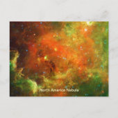 Noord-Amerikaanse Nebula Briefkaart (Voorkant)