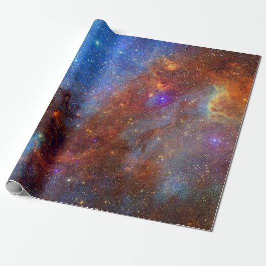 Noord-Amerikaanse Nebula Cadeaupapier (Uitgerold)