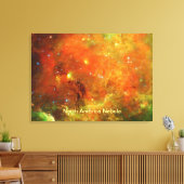 Noord-Amerikaanse Nebula Canvas Afdruk (Insitu (Woonkamer))