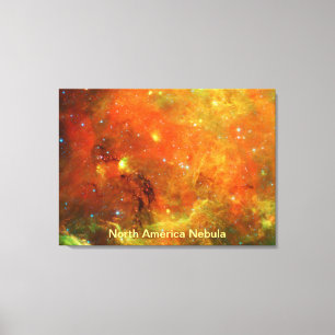 Noord-Amerikaanse Nebula Canvas Afdruk