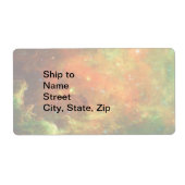 Noord-Amerikaanse Nebula Etiket (Voorkant)