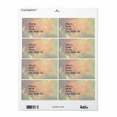 Noord-Amerikaanse Nebula Etiket (Full Sheet)