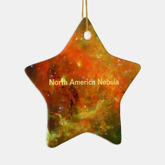 Noord-Amerikaanse Nebula Keramisch Ornament (Rechts)