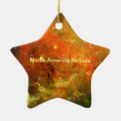 Noord-Amerikaanse Nebula Keramisch Ornament (Voorkant)